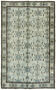 Handmade distressed oriental 1980s 190 cm x 300 cm blue rug