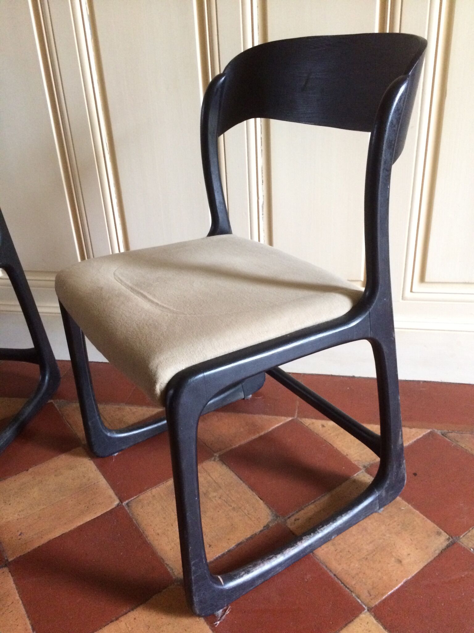 Pair of Baumann chairs