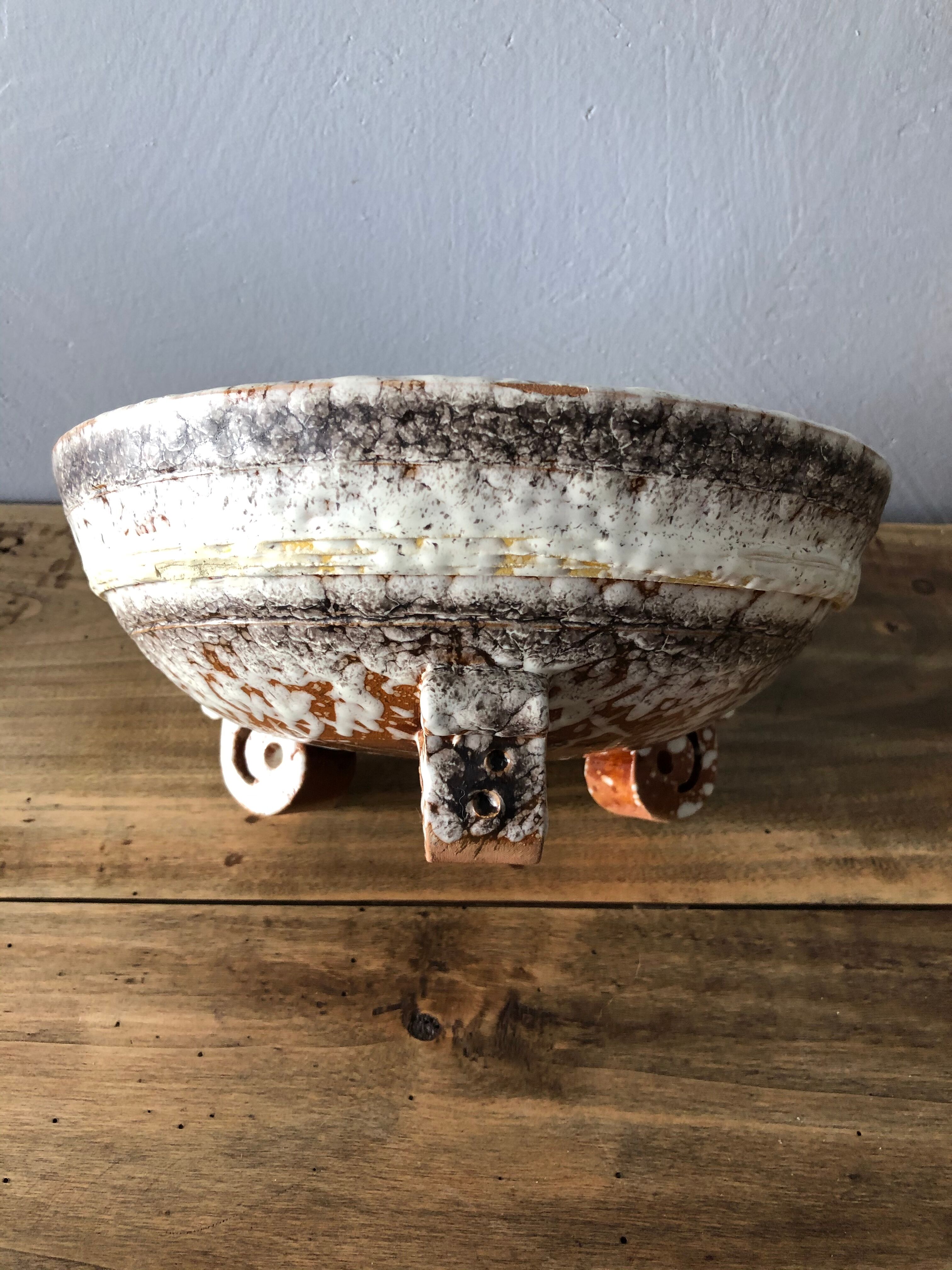 Ceramics Italian tripod