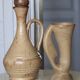 Lot de 2 carafes/pichets anciens grès