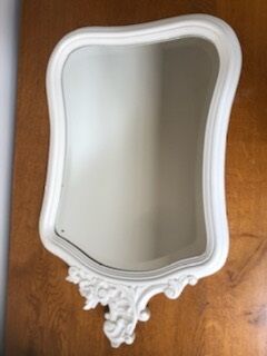 Old beveled mirror