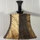 Brutalist wrought iron wall lamp 1970’s