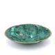Vide poche en malachite et laiton, années 60
