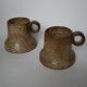 Pyrite stoneware mugs Jean-Pierre Prudhomme artisanal ceramics brutalist countryside decoration