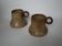 Pyrite stoneware mugs Jean-Pierre Prudhomme artisanal ceramics brutalist countryside decoration