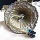 Bronze chandelier, 3-arm bronze pendant light, living room light.