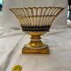 Antique Empire-style porcelain basket