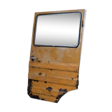 Yellow industrial mirror