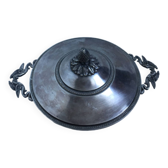 Silver plated vegetable dish