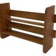 Vintage wooden standing bookcase from the 1950s