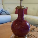 Antique blood-red lamp