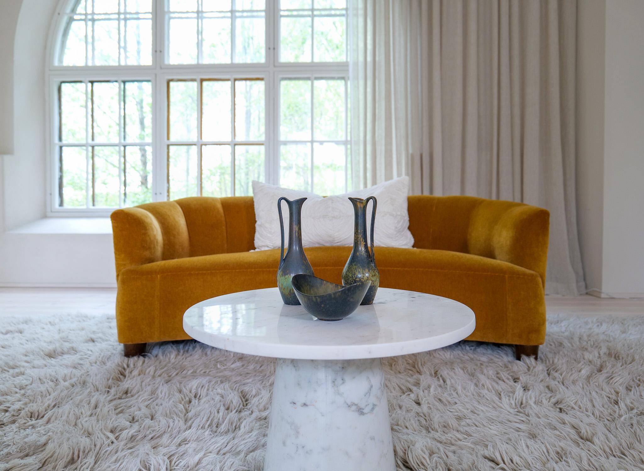 Collection of 3 ceramic vessels by Gunnar Nylund Rörstrand Sweden, 1950s