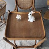 High canne chair