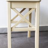 Wooden side table.