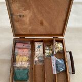 EURÊKA handcrafted games case from the early 20th century