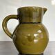 Vintage glazed ceramic pitcher