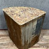 Solid wood corner cabinet from the Louis XIV period