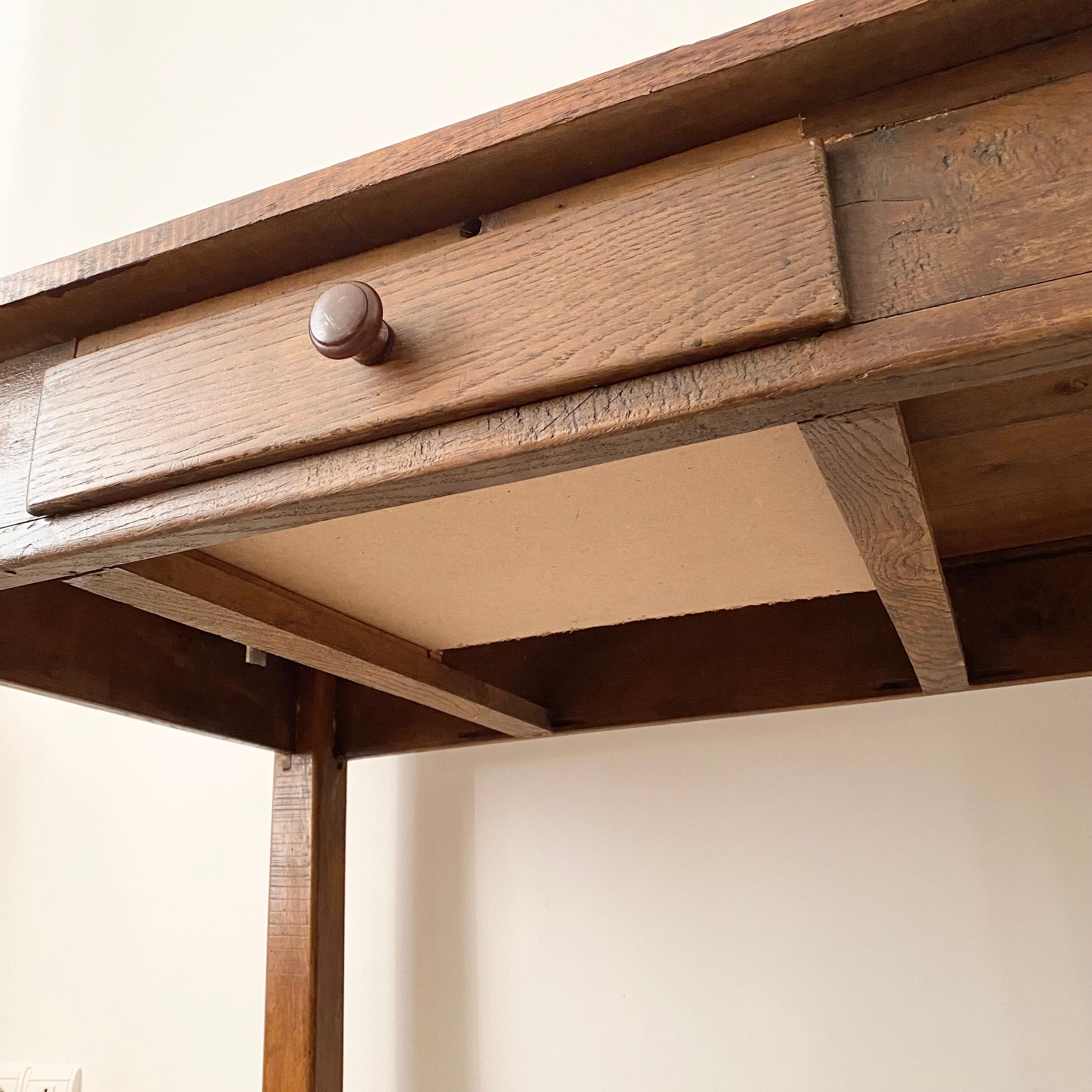 Brutalist farm table