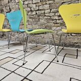 Lot de 4 chaises  Serie 7 d'Arne
Jacobsen, Fritz Hansen