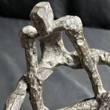 Velilla ubago, bronze sculpture “pídola” signed and numbered, 20th century