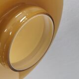 Hanging lamp in double layered glass, Denmark 1970-80s