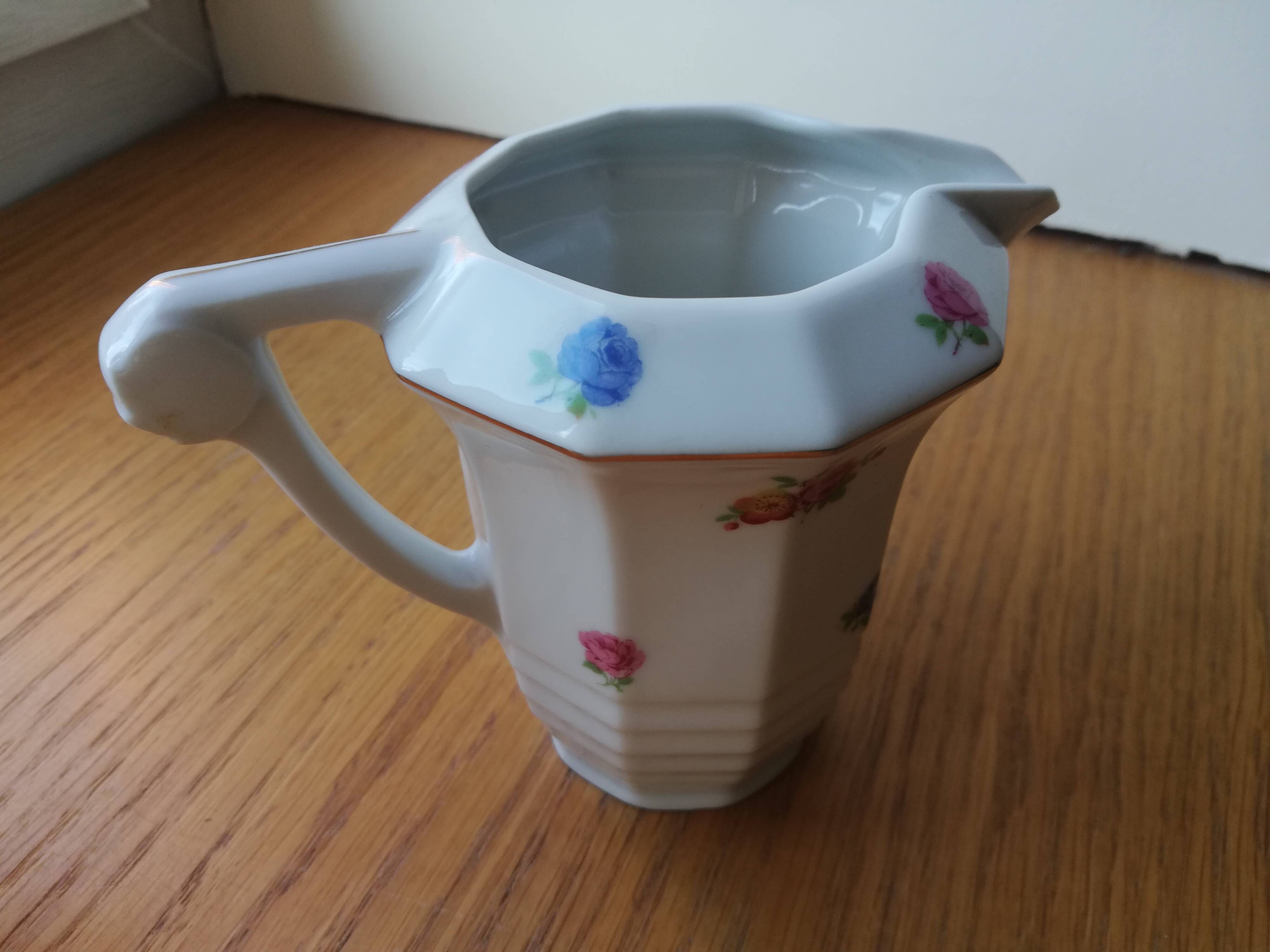 Antique coffee service in fine Limoza porcelain