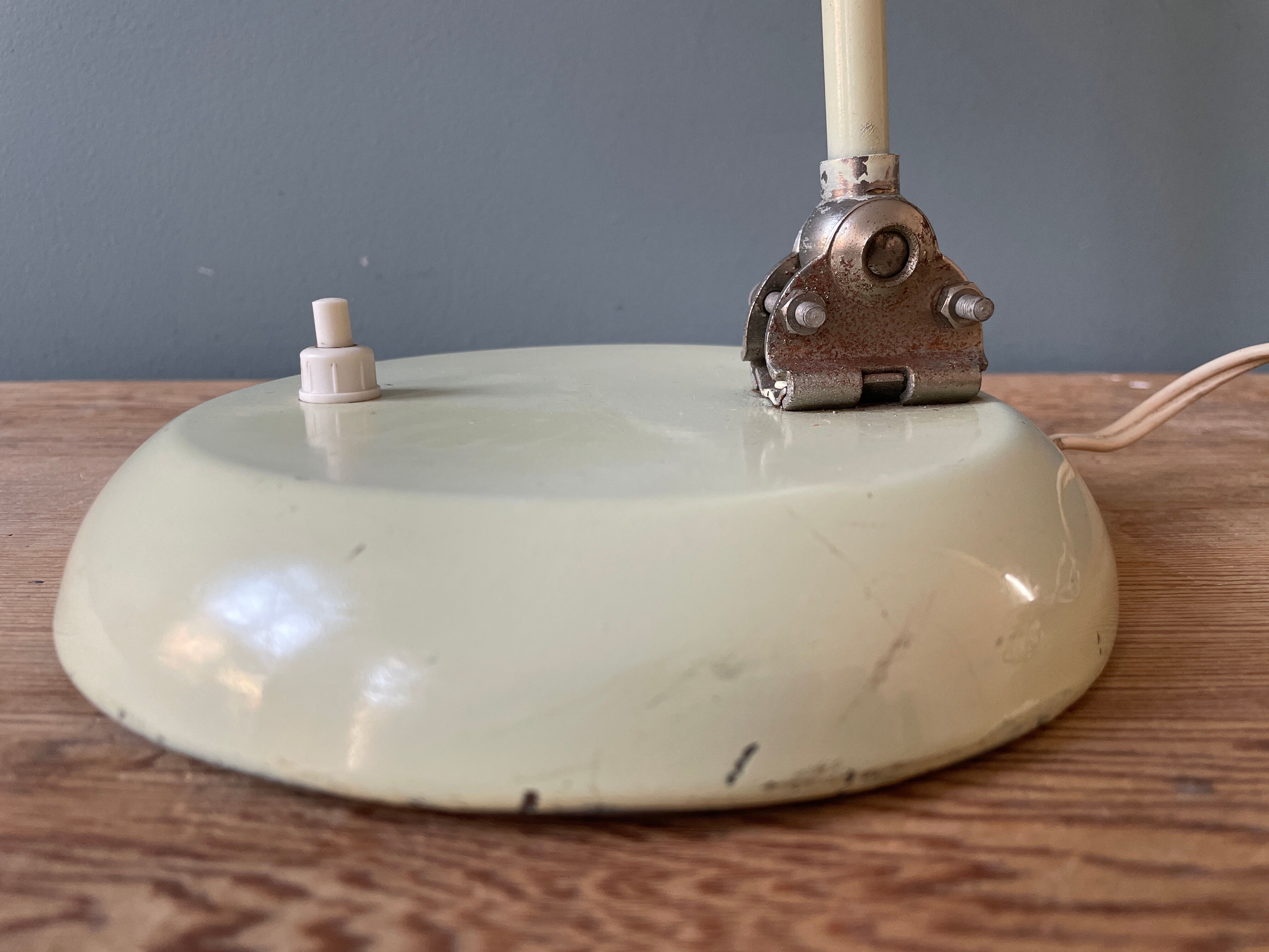 Lampe de bureau à rotules vintage, vers 1950