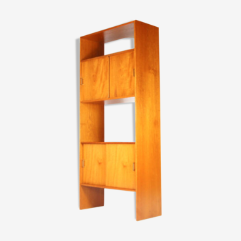 Library book shelf room divider 60 s 70 s