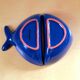 Majolica fish aperitif bowl