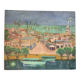 Port of Africa, oil on canvas signed Liotard