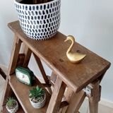 Wooden workshop stepladder 50s