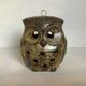 Owl ceramic photophore
