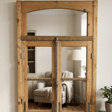 Old window with frame