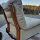 Vintage 70s fireside chair
