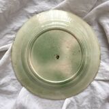 Old slip plate vine leaves grapes Onnaing