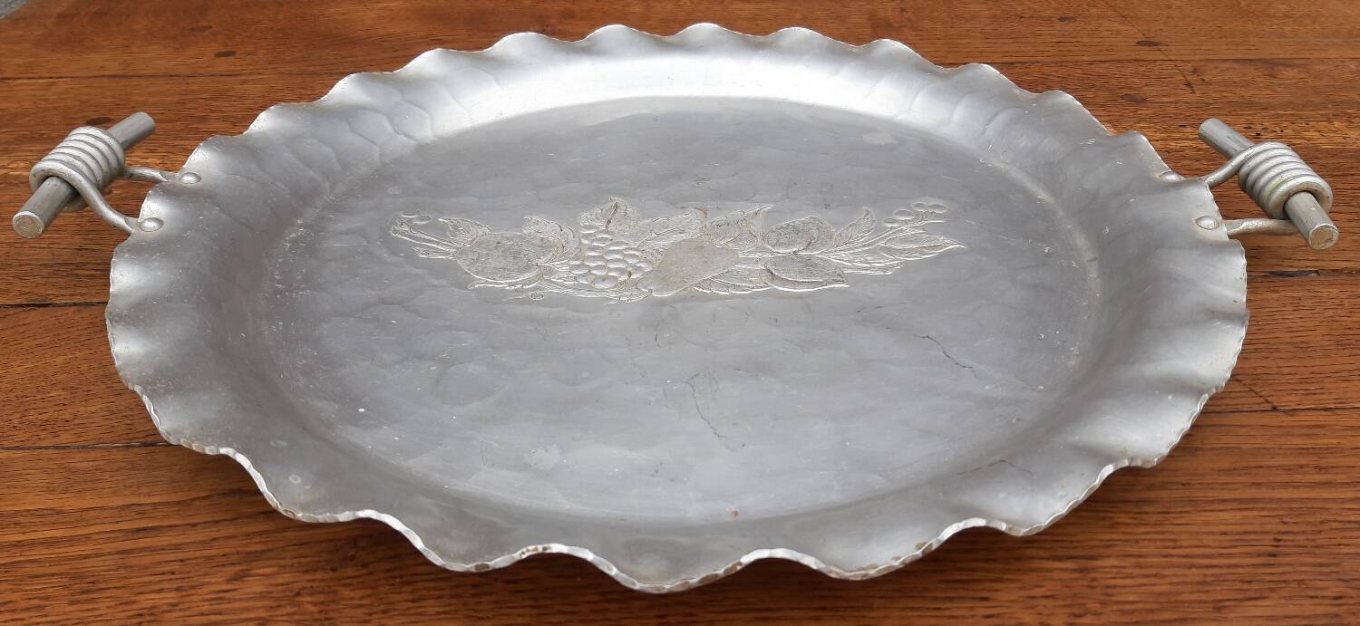 Plateau "Federal Silver Company" (Forgé à la main)