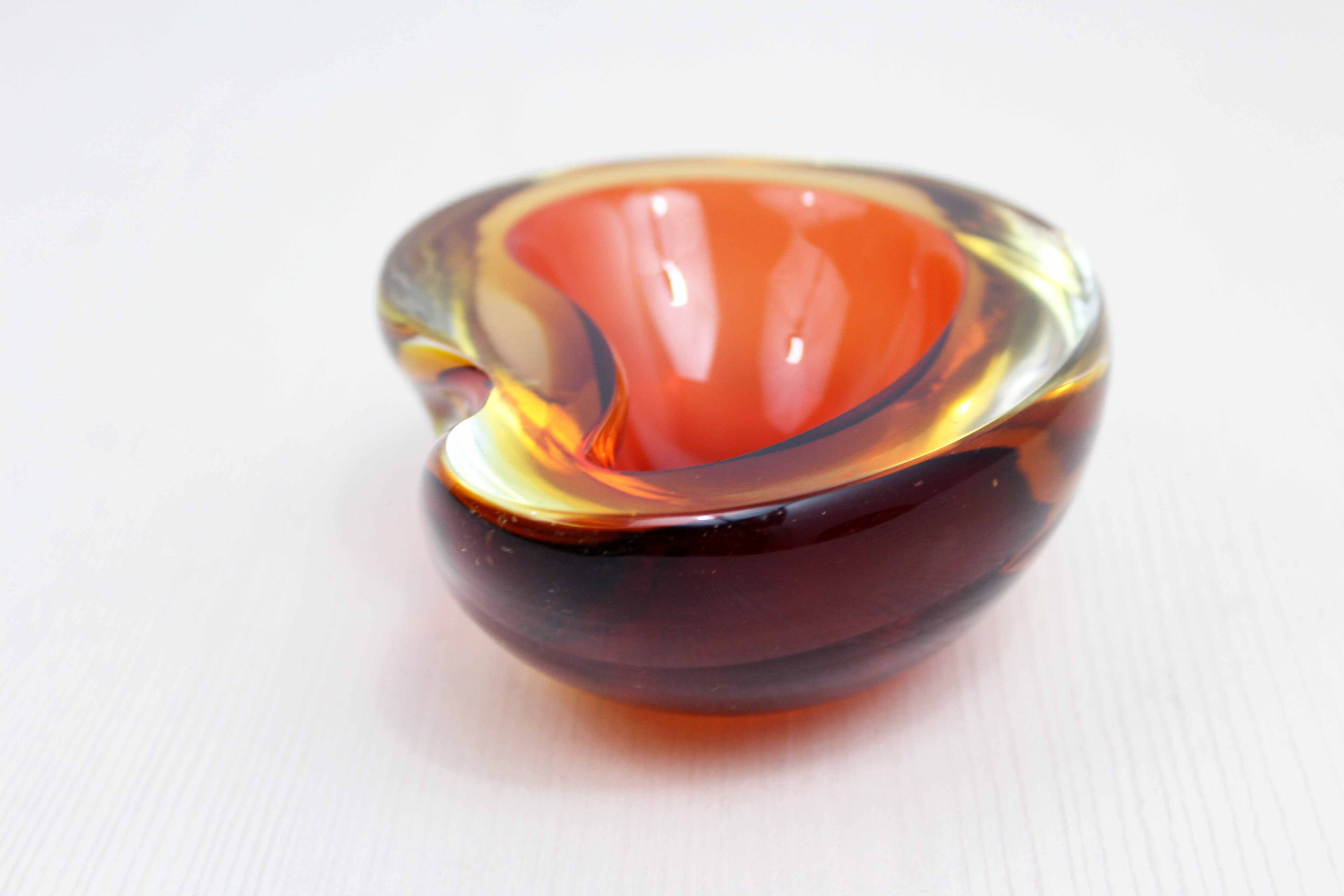 Murano glass ashtray