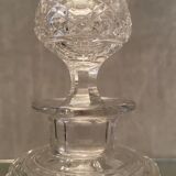 Cut crystal bottle Baccarat Saint Louis