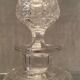 Cut crystal bottle Baccarat Saint Louis