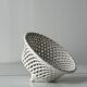 Bowl - braided salad bowl in French ceramic