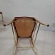 Pair of chiavarine chairs, brass