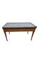 Table basse en merisier style Louis XVI dessus marbre