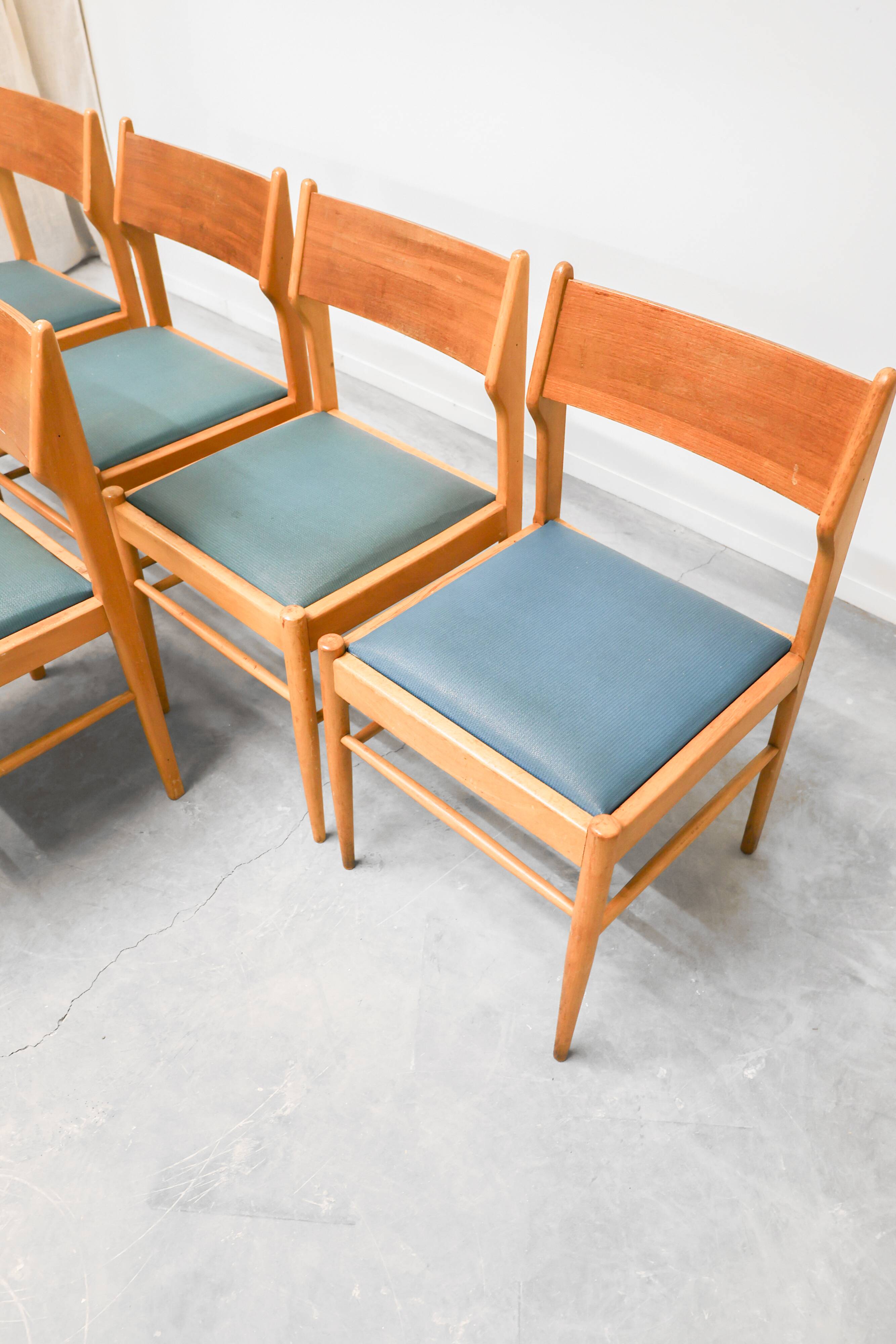 Vintage Scandinavian Dining Chairs, 1970s.