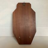 Ruffony wooden holy water font in Art Deco style