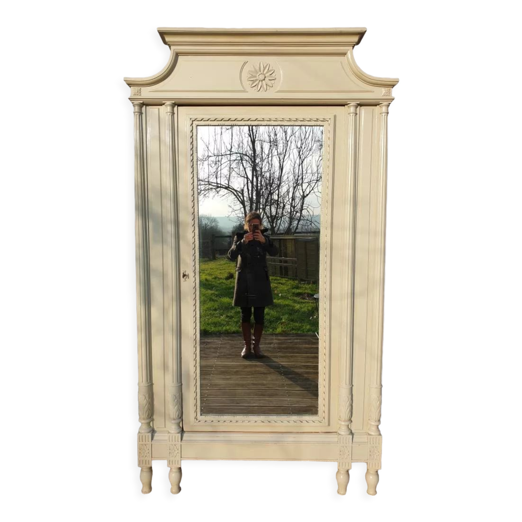 Wardrobe ash and oak