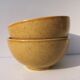 Vintage bowls in glazed stoneware