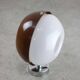 Space-age Italian Plexiglas Brown Wall Lamp, 70s