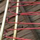 Vintage SNCF 70s wall rack