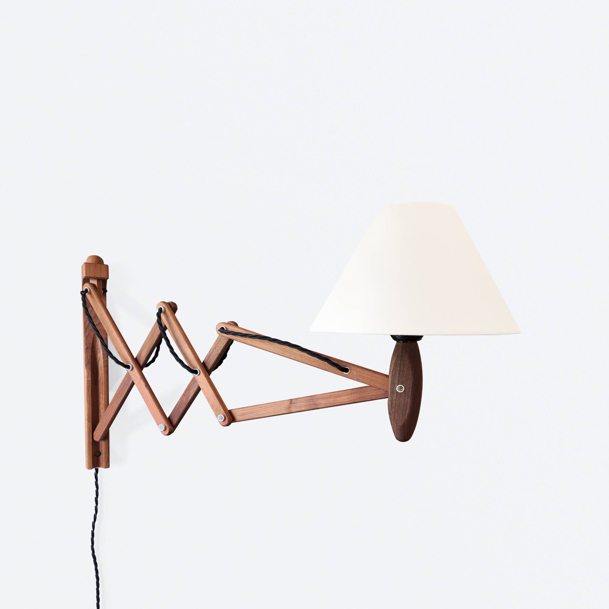 Concertina wall lamp by Erik Hansen
