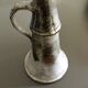 Flamed stoneware candlestick